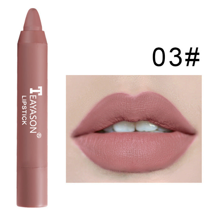 3 Packs Of Matte Lipstick Matte Velvet Lipstick Pen Bean Paste Milk Tea Color Lipstick Crayons Lipstick Students 3 Packs Of Matte Lipstick Matte Velvet Lipstick Pen Bean Paste Milk Tea Color Lipstick Crayons Lipstick Students